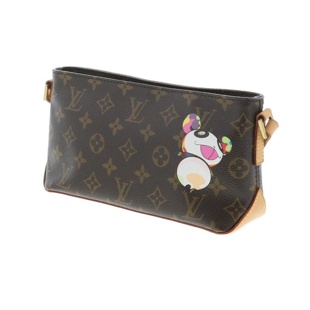 Louis Vuitton Brown Monogram Panda Shoulder Trotor Bag Panda